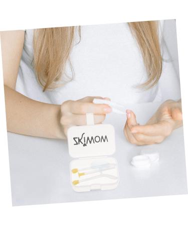 Healeeved Portable Clip Contact Lens Applicator & Storage - 2 PCS - Travel-Friendly Tool for Easy Insertion - Food-Grade Polypropylene - Ideal for Remote & Household Use - Buy Online on GoSupps.com