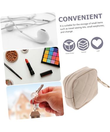 Premium Beige Subsofan Bag Holder - Versatile Makeup & Cosmetic Storage for Women | Mini Lipstick & Period Pocket Organizer - Buy Online on GoSupps.com