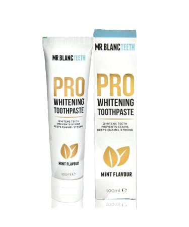 Mr Blanc Teeth Pro Whitening Toothpaste 100ml | Buy Now for Bright Smiles | International Shipping Available - Buy Online on GoSupps.com