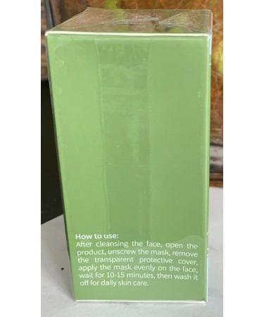 Luxury Green Tea Face Mask - 1.35oz Detox Clay Scrub | Hydrating Exfoliator for Acne & Pore Cleansing - Buy Online on GoSupps.com