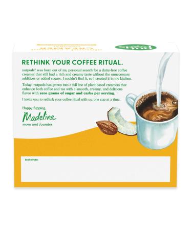 nutpods Original Unsweetened Dairy-Free Creamer 4-Pack | Almond & Coconut | Whole30, Vegan, Non-GMO, Gluten-Free - Buy Online on GoSupps.com