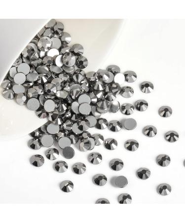 Beadsland 1440 Pieces Flat Back Rhinestones for Nails | Hematite SS10 Nail Crystals (2.7-2.8mm) - Perfect for Nail Art & Craft Projects - Buy Online on GoSupps.com