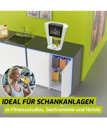 AsVita Sugar-Free Beverage Concentrate Fresh Mix 1:80 | 5L Canister - 22 Delicious Flavours (Mango) - International Shipping Available - Buy Online on GoSupps.com