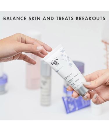 Yon-Ka Creme 15 (50ml) Acne Treatment Cream for Blemish Prone Skin - Chamomile Infused, Paraben-Free - Buy Online on GoSupps.com