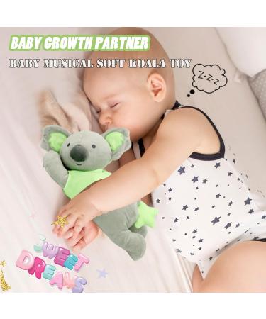 EAQ Baby Soft Toy - Koala Stuffed Plush Toy for Newborns | Musical Toy for Baby Girls | Shower Gift for Newborn Boys (Green2) - Buy Online on GoSupps.com