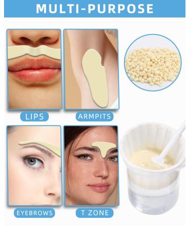 Nasal Hair Wax Set - Premium Nose Wax Kit for Men & Women | 100g Natural Ingredients & 20 Applicators | Effective Nasal Hair Removal Solution - Buy Online on GoSupps.com