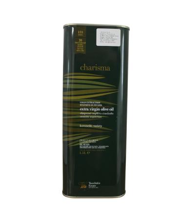 Charisma Greek Extra Virgin Olive Oil from Crete - 1.5L (Premium Quality 1 Pack) - International Shipping Available - Buy Online on GoSupps.com