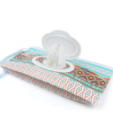 Portable Baby Wipe Dispenser | Refillable & Reusable Travel Wet Wipe Pouch (2 Pack) - Buy Online on GoSupps.com