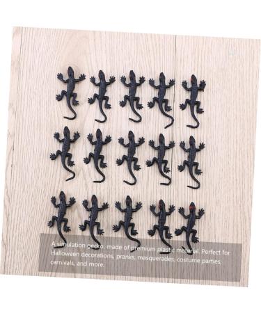 Lurrose 10-Piece Halloween Gecko Toys - Realistic Artificial Reptiles for Halloween Decorations & Terrariums - 2.8x5.5cm - Buy Online on GoSupps.com