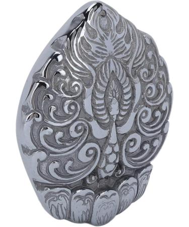 Shop Verdant Touch Terahertz Stone Pendant - Unique Carved Energy Ornament for Men & Women 60x180 cm | International Shipping Available - Buy Online on GoSupps.com