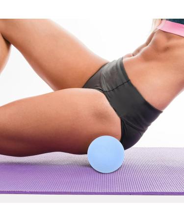 Iplusmile Massage Lacrosse Balls - 2 Pack for Deep Tissue Relief & Myofascial Release - Ideal Hand Massage Balls for Sore Muscles & Fitness - Buy Online on GoSupps.com