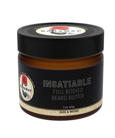 Bahawat Beard Butter for Men Leave-in Conditioner - Oud & Sandalwood - Strengthen, Soften & Moisturize While Relieving Itch – Made in USA with 11 Organic, Natural Ingredients | The Best Beard Butter - 2 oz. Oud&Sandalwood …