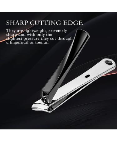 Dimeho Ingrown Nail Clipper Angled Thick Nail Cutters with Slant Curved Blade Stainless Steel Finger Nail Clippers Podiatrist Toenail Trimmer Tool for Pedicure Manicure Pain Relief Finger Toe - Buy Online on GoSupps.com