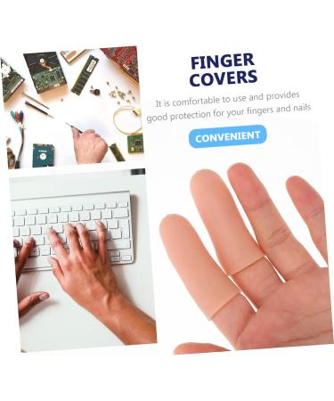 NOLITOY 16 Pairs Anti-Cutting Finger Protectors - Cut Resistant Finger Covers & Sleeves for Maximum Safety - Buy Online on GoSupps.com