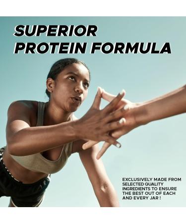 High Whey Protein Powder | Gluten-Free Whey Isolate for Lean Muscle | 25g Protein Per Scoop | Iced Cappuccino Flavor - 2 lb (908g - Buy Online on GoSupps.com