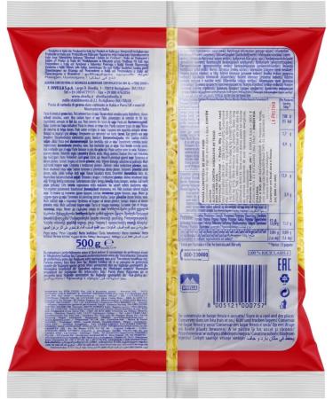  Divella Pack of 10 Divella 100% Italian pasta No. 75 Anellini 500g - Buy Online on GoSupps.com