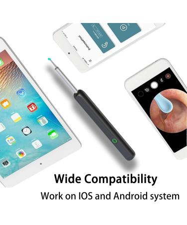 Wireless Ear Wax Removal Tool with Camera - Professional Ear Inspection System for Smart Devices - Buy Online on GoSupps.com