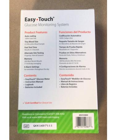 Good Neighbor Pharmacy Easy Touch Glucose Monitoring System - Buy Online on GoSupps.com