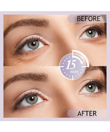 20 Pairs Under Eye Patches for Dark Circles & Puffiness | Anti-Aging Eye Gel Pads for Women - Pearl, Green Tea, Marine Collagen & Lavender - Buy Online on GoSupps.com