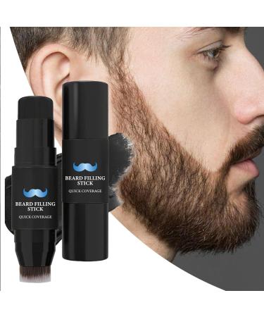 Beard Filler Beard Filling Stick Filling Stick and Brush7g Waterproof SweatFree Facial Hair Tint Long Lasting Natural Finish - Buy Online on GoSupps.com