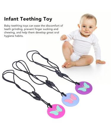 Sensory Chew Necklace | Teething Teether Chew Toy for Babies | Safe & Stylish Teething Solution - Buy Online on GoSupps.com