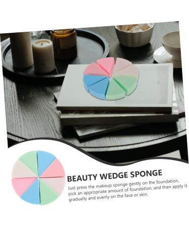 POPETPOP 8 Sets Triangular Sponge Puff Esponjas Para Maquillaje Concealer Sponge Makeup Foam Wedges Foundation Sponge Makeup Foundation Body Triangle Flutter Emulsion - Buy Online on GoSupps.com
