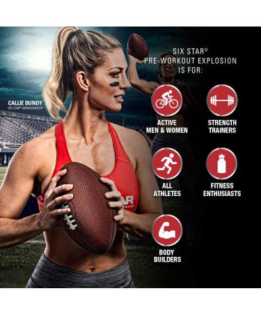 Six Star Pre-Workout Explosion Peach Mango (30 Servings) - Preworkout Energy Powder Supplement for Men & Women - Pre Workout Drink Mix with Creatine & Beta Alanine -Sports Nutrition Products Peach Mango 60 Servings (Pack of 1) - Buy Online on GoSupps.com