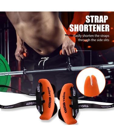 Kcross Ergonomic Resistance Band Pull Up Handles - Orange - Buy Online on GoSupps.com