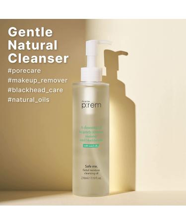 MAKEPREM Safe me Cleansing Oil 7.1 Fl Oz - PHA Formula Makeup Remover & Blackhead Removal - Buy Online on GoSupps.com