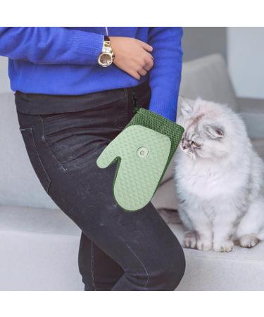 Generisch d' pilation des poils de chat - de nettoyage pour animaux de compagnie - Gants de massage antistatiques r utilisables avec fonction de massage pour la maison la voiture et les Vert - Buy Online on GoSupps.com