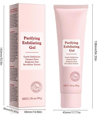  Generisch Facial cleansing gel 50g non-sticky skin cleanser - Facial cleansing gel for women friends family girlfriends wife mother - Buy Online on GoSupps.com