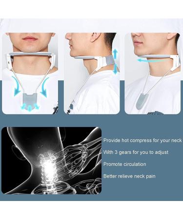 JLASDR Neck Protection for Cervical Spine | Adjustable Neck Support & Hot Compress - Size S - Buy Online on GoSupps.com