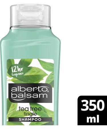 Alberto Balsam Tea Tree Tingle - Mint Scent - Revitalizing Shampoo - Hair Care for the Whole Family - 350 ml - Buy Online on GoSupps.com