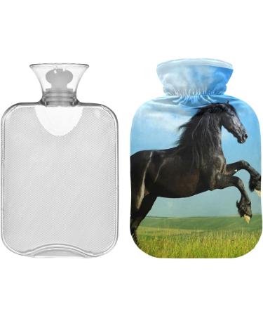 Soft 2L Hot Water Bottle with Cover - Warm & Cozy Winter Relief for Bed Hands Neck & Shoulders - Buy Online on GoSupps.com