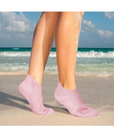 Zuimei 3 Pairs Silicone Moisturizing Socks Silicone Pedicure Socks Moisturizing Foot Mask Exfoliating Silicone Socks Anti-Slip Silicone Socks for Repairing Cracked Heel Dry Feet - Buy Online on GoSupps.com