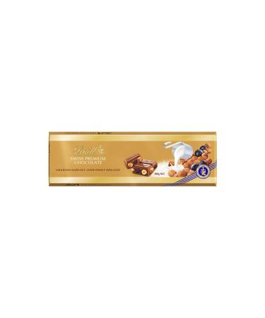 Lindt - Gold Bar Hazelnut & Raisin - 300g (Pack of 1)