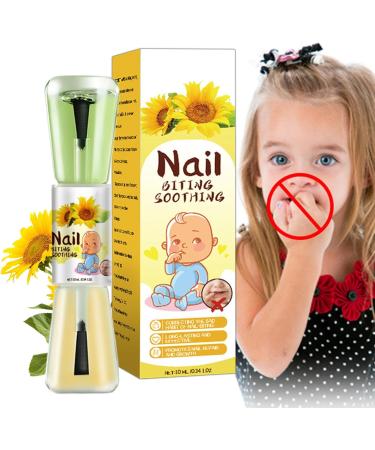 Nail Biting Prevention Polish Bitter Tasting Nail Polish Stop Nail Biting Liquid No Bite Nail Polish Nail Care For Kids Corrects Bad Habit For Adults & Children - Buy Online on GoSupps.com