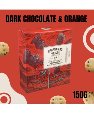 Shortbread House Biscuit Cookies Pick N Mix | Choose From 7 Flavours | Cinnamon & Demerara Dark Chocolate & Orange Macadamia Nuts Traditional Recipe - Pack of 6 X 150g - Buy Online on GoSupps.com