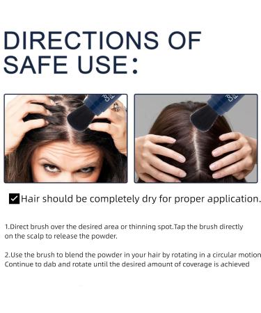 CRIVERY Supersize Color Fibers Refill Set - Black (8g) | Temporary Hair Color & Thickening Fibers for Men & Women | International Shipping Available - Buy Online on GoSupps.com