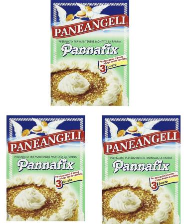 Paneangeli:"Pannafix" Paneangeli Pannafix 30g - 1.06oz - 3 sachets of 10g each in box (pack of 3)  Italian Import