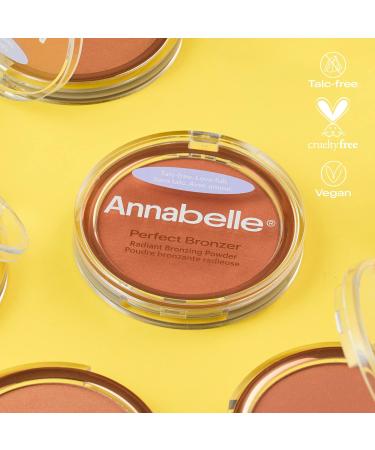 Annabelle Perfect Bronzer Bronzing Powder Talc-Free Sun Shine Vegan Cruelty-Free Non-Comedogenic Paraben-Free Fragrance-Free Mineral Oil-Free Hypoallergenic 8.5 g - Buy Online on GoSupps.com
