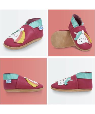 Unicorn Baby Shoes: Soft Sole Leather Toddler Shoes for Baby Girls and Boys (2-3 Years) - Buy Online on GoSupps.com