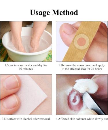 Beejoy 24pcs Wart Remover Pads for Painlessly Removing Common & Plantar Warts - Verruca Treatment for Hands & Feet - Buy Online on GoSupps.com