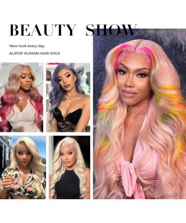 QAVA 613 Blonde Human Hair Wig 22 Inch Body Wave HD Lace Front 180% Density - Brazilian Virgin Hair, Pre Plucked, Can be Dyed - Women's 13X4 Frontal Wig with Baby Hair - Buy Online on GoSupps.com