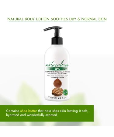 Shea & Macadamia Body Lotion 370 ml - Nourishing Moisturizer for All Skin Types | International Shipping Available - Buy Online on GoSupps.com