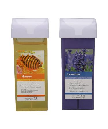 40-W Wax Roller Set | 2 x 100ml Soft Wax Cartridges | Effective Hair Removal for Men & Women | EU Plug (220V) - Buy Online on GoSupps.com