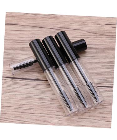 Outanaya 12 Pcs Empty Eyelash Tube Empty Mascara Tube and Wand Eyeliner Bottle Empty Mascara Bottle Black Lid - Buy Online on GoSupps.com