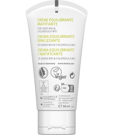 lavera Balancing Mattifying Cream - Vegan - Natural cosmetics - Organic plant ingredients - 100% natural 50 ml - Buy Online on GoSupps.com