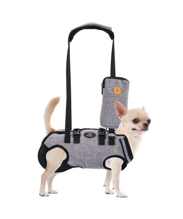 Ownpet's wearing aid dishes lifting dishes for small dogs carrying for dogs full body dishes dog carrier bag with shoulder strap soft waterproof adjustable S - Buy Online on GoSupps.com