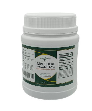 Turkesterone Powder 20% 10 Oz: Turkesterone Supplement Powder 10 Oz: Pure Turkesterone Powder with High Potency & Bioavailability Gluten-Free GMO-Free Turkesterone 1200 mg 10 Ounce (284)